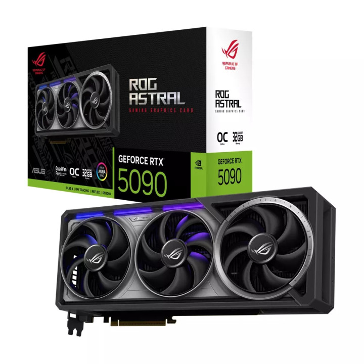 Видео карта Asus ROG Astral GeForce RTX 5090 OC 32GB GDDR7 - 90YV0LW0-M0NA00 - 1