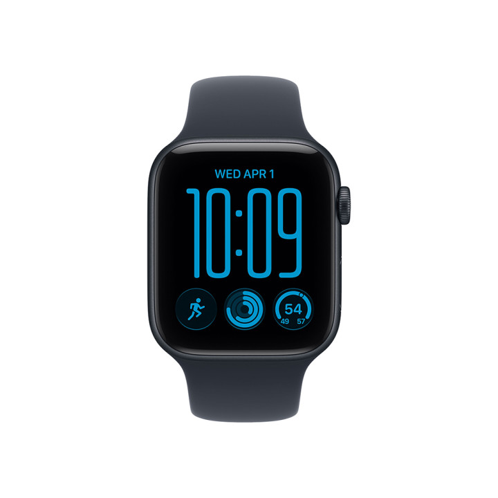 Смарт часовник Apple Watch SE3 v2, GPS, 40mm, Midnight алуминий, Navy Blue Sport Band S/M - mjky4mp/a - 3