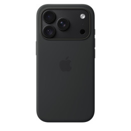 Силиконов калъф Apple Silicone Case with MagSafe за iPhone 18 Pro, черен - MK8Y4ZM/A - 1