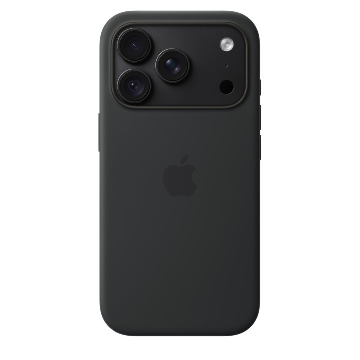 Силиконов калъф Apple Silicone Case with MagSafe за iPhone 18 Pro, черен - MK8Y4ZM/A - 1