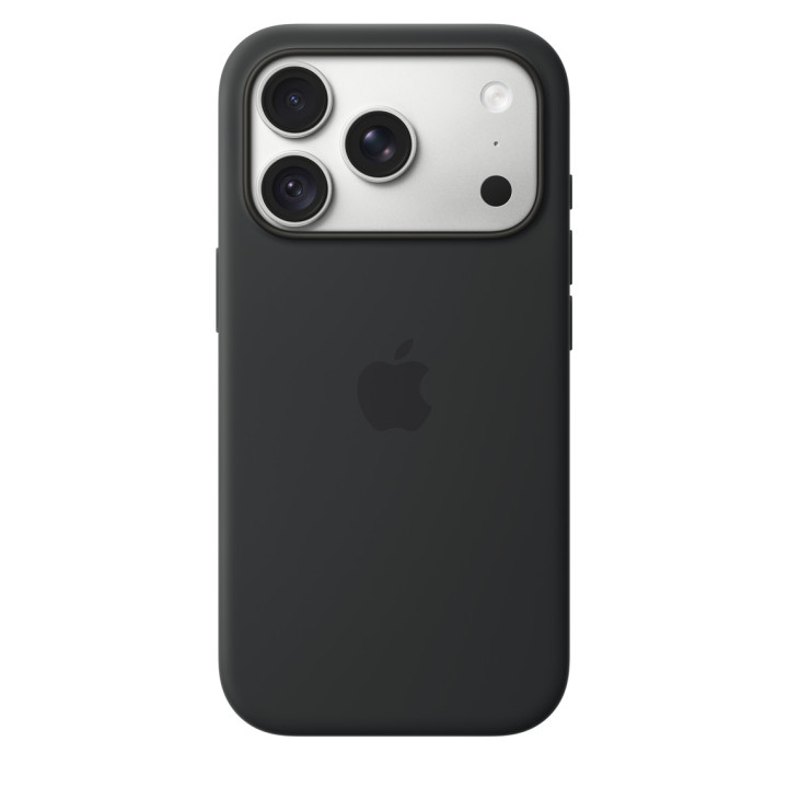 Силиконов калъф Apple Silicone Case with MagSafe за iPhone 18 Pro, черен - MK8Y4ZM/A - 4