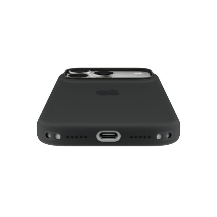 Силиконов калъф Apple Silicone Case with MagSafe за iPhone 18 Pro, черен - MK8Y4ZM/A - 5