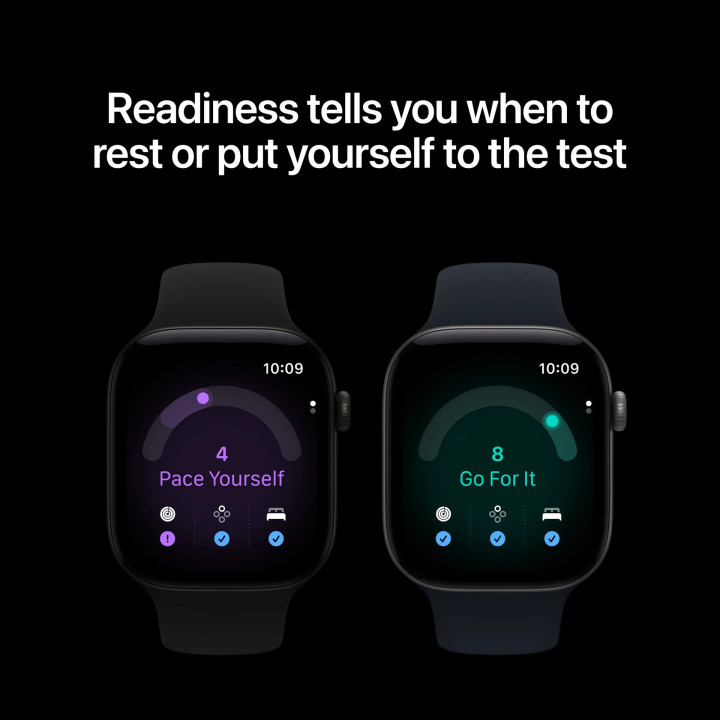 Смарт часовник Apple Watch S12, GPS, 42mm, Black Aluminium Case, Black Sport Band S/M - mjea4mp/a - 5