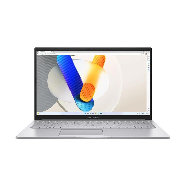 Лаптоп ASUS Vivobook 15 X1504VA-BQ5760, 15.6" IPS FHD, Intel Core 5 120U, 8GB DDR5, 256GB SSD - 90NB13Y2-M03PM0 - 1