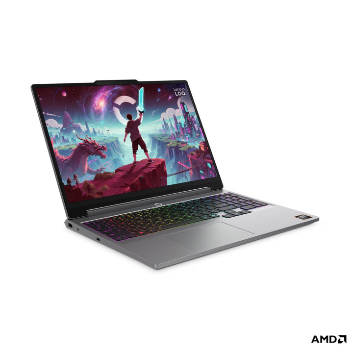 Лаптоп Lenovo LOQ 15AHP11, 15.3" WUXGA IPS 165Hz, Ryzen 7 250, RTX 5050 8GB, 24GB DDR5, 512GB SSD - 83TN00EGBM - 2