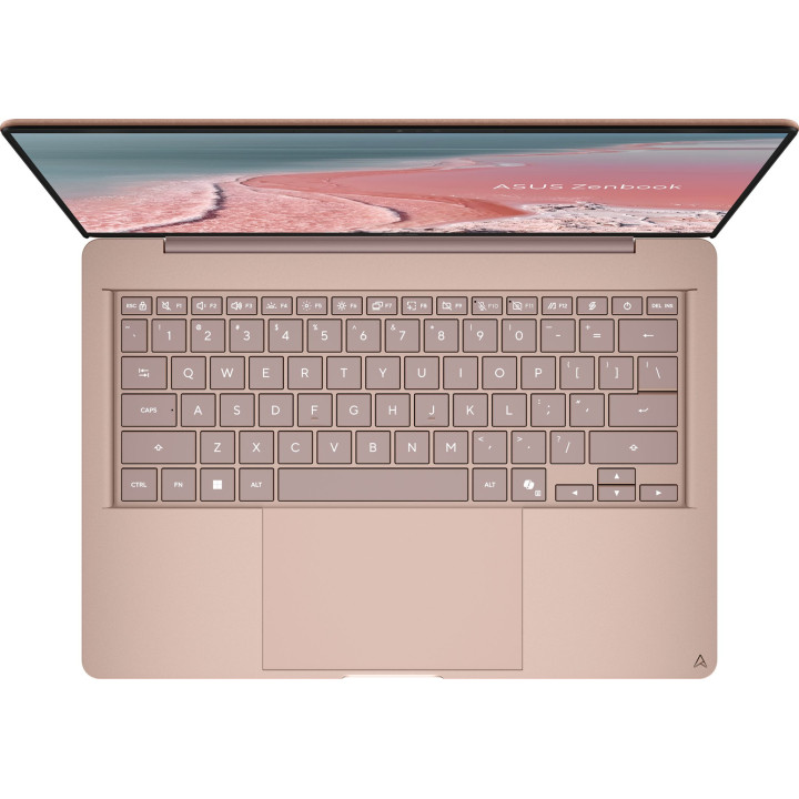 Лаптоп ASUS Zenbook 14 UX3480QA, 14" WUXGA OLED, Snapdragon X1-26, 16GB, 256GB SSD, Win 11 Home - 90NB19K2-M008N0 - 6