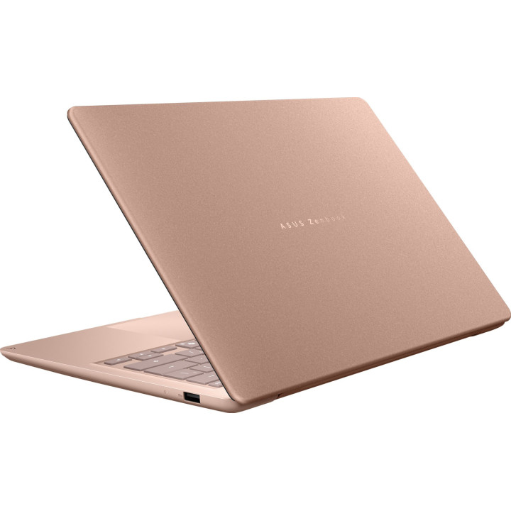 Лаптоп ASUS Zenbook 14 UX3480QA, 14" WUXGA OLED, Snapdragon X1-26, 16GB, 256GB SSD, Win 11 Home - 90NB19K2-M008N0 - 9