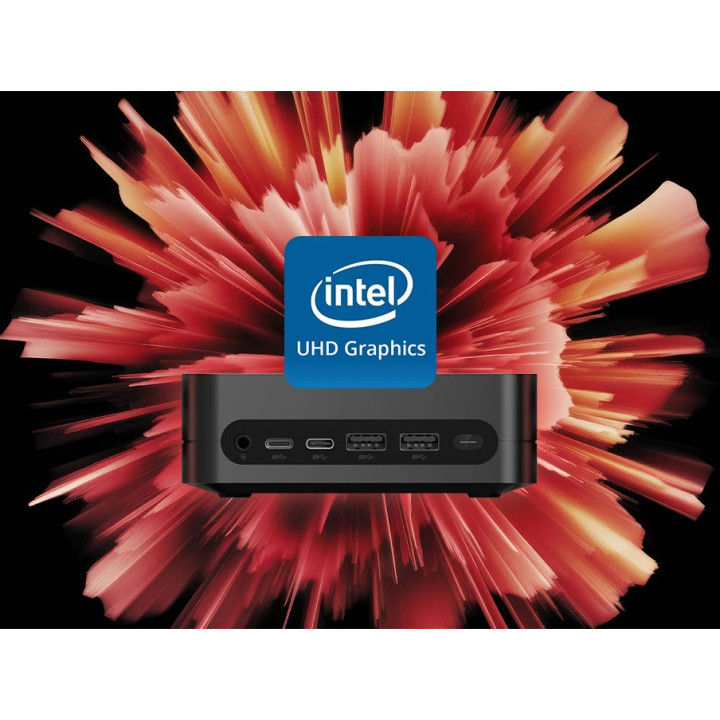 Мини компютър Prestigio Solutions PSMPC103, Intel Core i3-1215U, 16GB DDR4 3200MHz, 256GB NVMe SSD, Wi-Fi 6 - PSMPC103_16256GB -