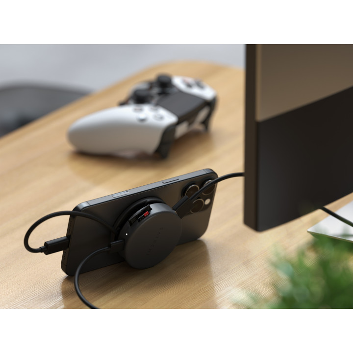 USB-C хъб Satechi OnTheGo, 7-в-1, Space Black - ST-POTG7C - 2