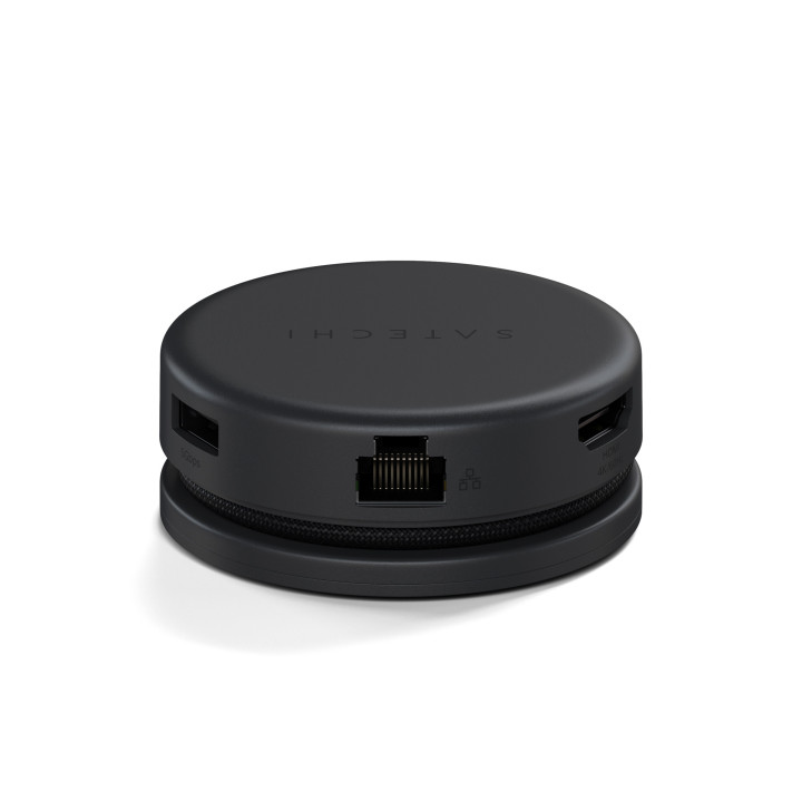 USB-C хъб Satechi OnTheGo, 7-в-1, Space Black - ST-POTG7C - 6