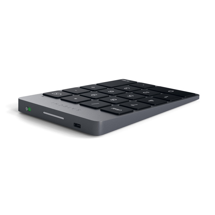Безжична цифрова клавиатура Satechi Slim, Space Gray - ST-KSALKPM - 4