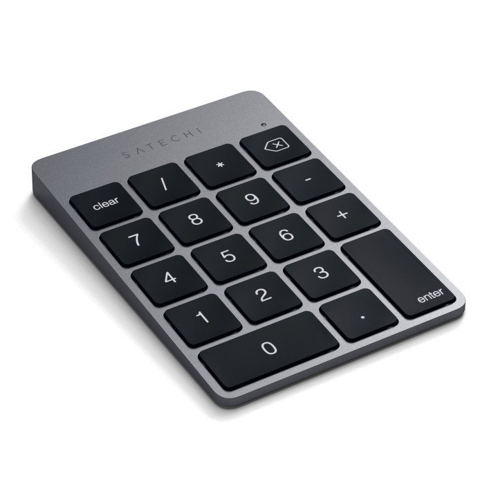 Безжична цифрова клавиатура Satechi Slim, Space Gray - ST-KSALKPM - 5