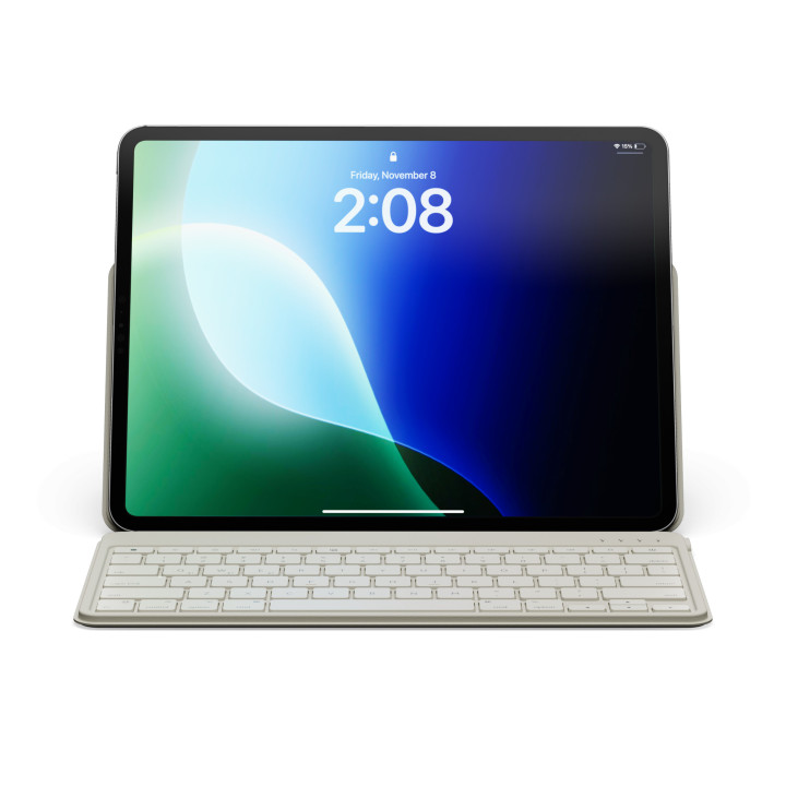 Bluetooth безжична клавиатура Satechi OntheGo, US English, Sand - ST-KOTGW-EN - 6