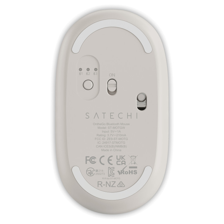 Безжична мишка Satechi OntheGo, Sand - ST-MOTGW - 5