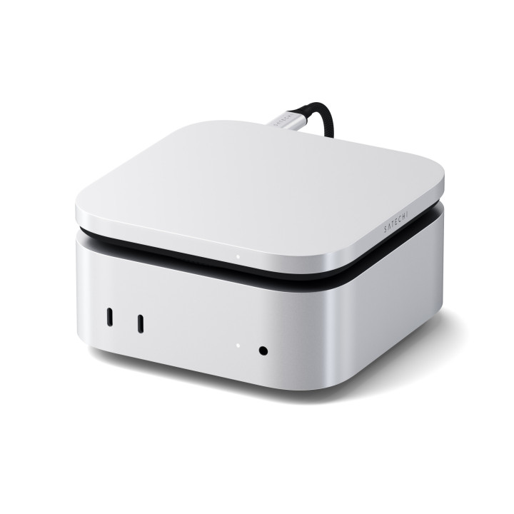 Кутия за SSD Satechi USB4 Slim, NVMe M.2, USB4 40Gbps, Grey - ST-EU4SNSS - 4
