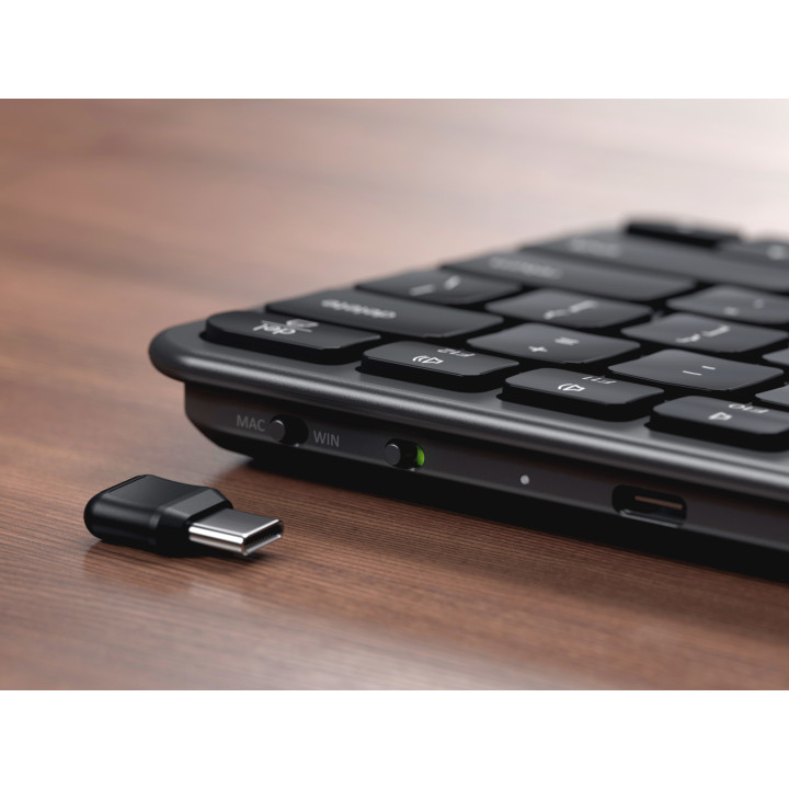Безжична клавиатура Satechi Slim EX1, US English, Space Black - ST-KEX1C-EN - 5