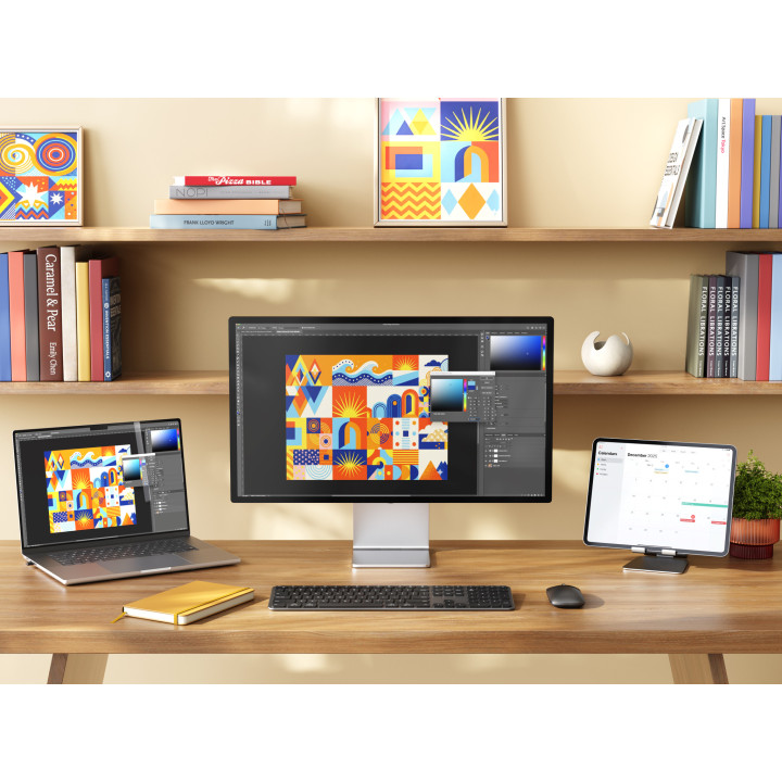Безжична клавиатура Satechi Slim EX3, US English, Space Black - ST-KEX3C-EN - 5