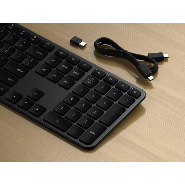Безжична клавиатура Satechi Slim EX3, US English, Space Black - ST-KEX3C-EN - 6