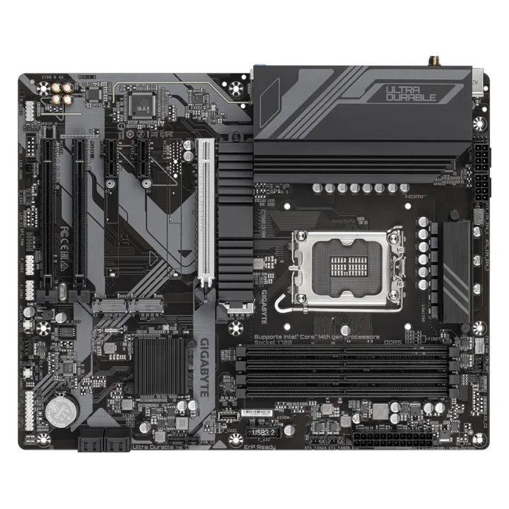Дънна платка GIGABYTE Z790 D AX, Intel LGA1700, Z790, DDR5, ATX, Wi-Fi 6E - 6
