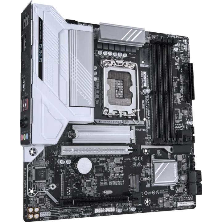 Дънна платка GIGABYTE B860M GAMING X WIFI6E, Intel B860, LGA1851, 4x DDR5, Micro ATX - 8