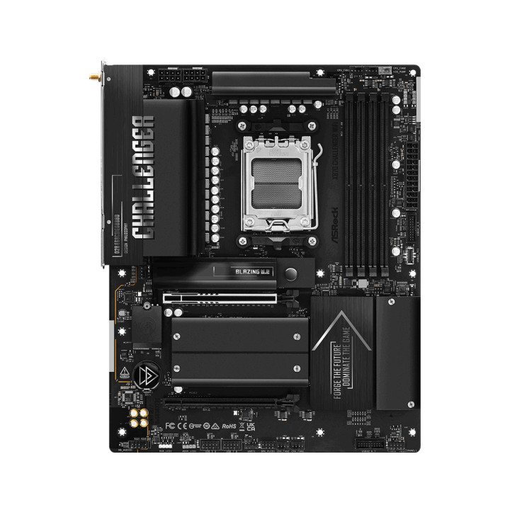 Дънна платка ASRock X870 Challenger WiFi, AMD AM5, DDR5, ATX, Wi-Fi 7 - 6