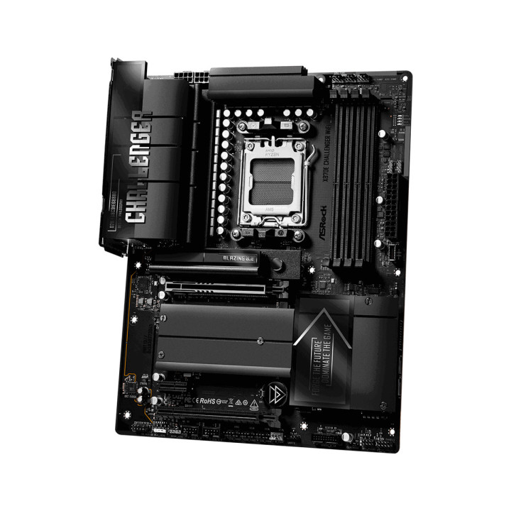 Дънна платка ASRock X870E Challenger WiFi, AMD AM5, DDR5, ATX, Wi-Fi 7 - 7
