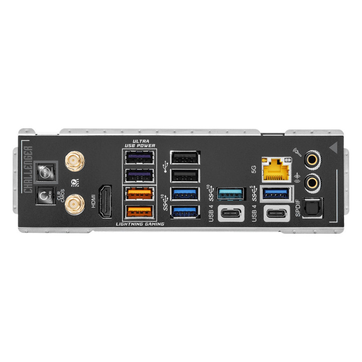Дънна платка ASRock X870E Challenger WiFi, AMD AM5, DDR5, ATX, Wi-Fi 7 - 8