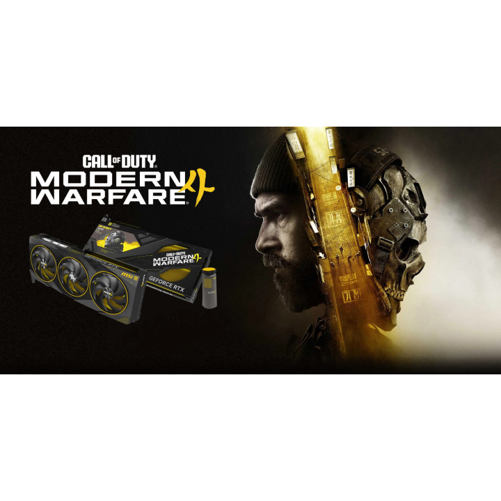 Видео карта MSI GeForce RTX 5080 16G Call of Duty Modern Warfare 4 Edition OC, 16GB GDDR7 - 912-V531-803 - 2