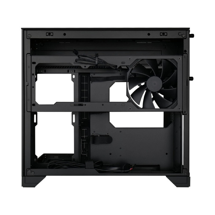Кутия за компютър Lian Li O11 Vision-M, mATX, Mini Tower, Tempered glass, 1x140mm вентилатор - G99.O11VMX.00 - 4
