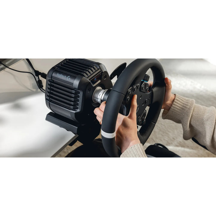 Геймърски волан Logitech RS50 System, Direct Drive, TrueForce, PlayStation 4/5, PC - 941-000266 - 2