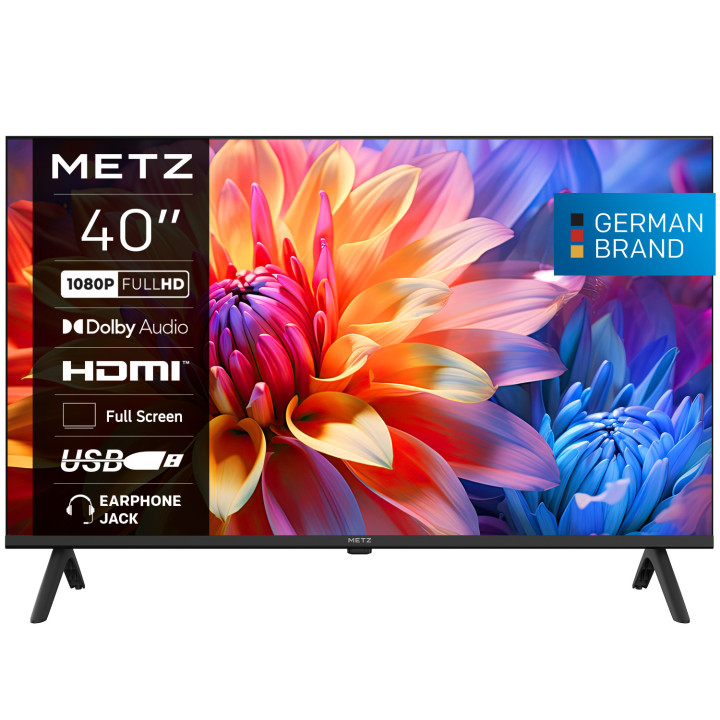 Телевизор METZ 40MTH2020Z, 40" Direct LED Full HD, 1920x1080, 50/60Hz - 1