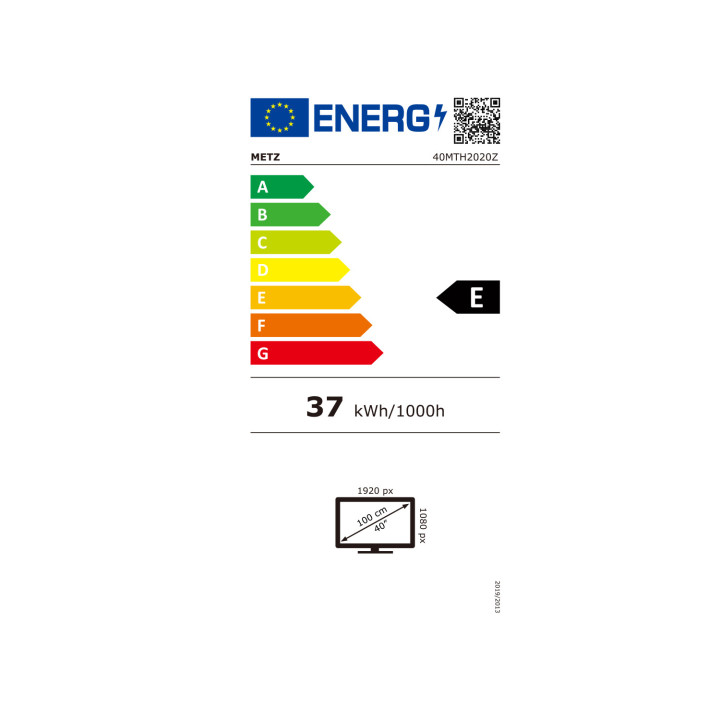 Телевизор METZ 40MTH2020Z, 40" Direct LED Full HD, 1920x1080, 50/60Hz - 10