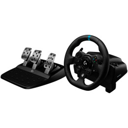 Волан с педали Logitech G923, Force Feedback, 900°, PlayStation/Xbox/PC - 941-000346 - 1
