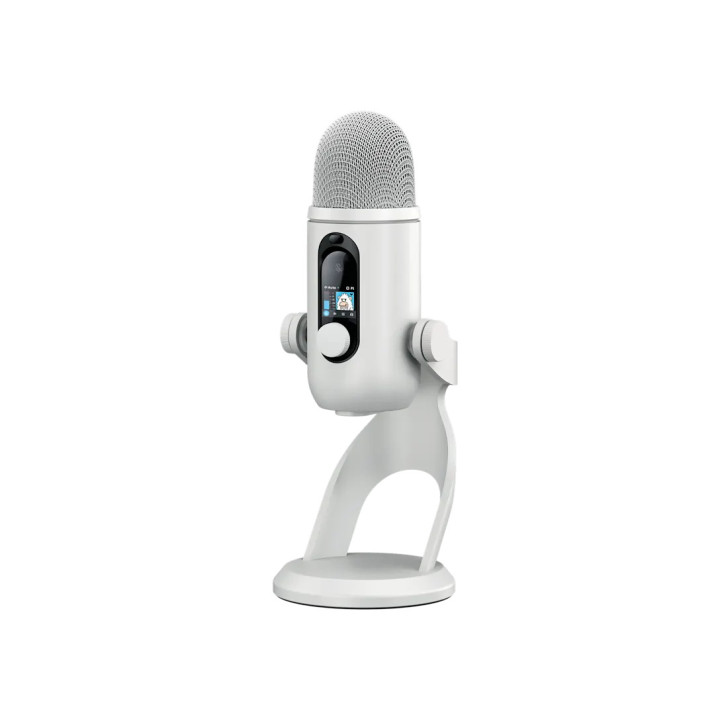 Геймърски микрофон Logitech Yeti 2, USB, бял - 988-000592 - 1