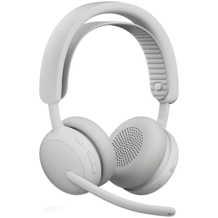 Слушалки Logitech Zone Wireless 2 ES, Bluetooth/кабелни, Active Noise Cancellation, 48 ч. батерия - 981-001508 - 4