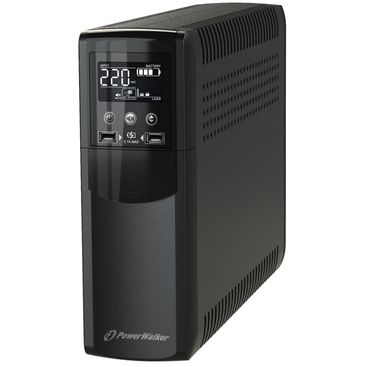 Токозахранващо устройство Powerwalker VI 1000 CSW, 1000 VA, Line Interactive