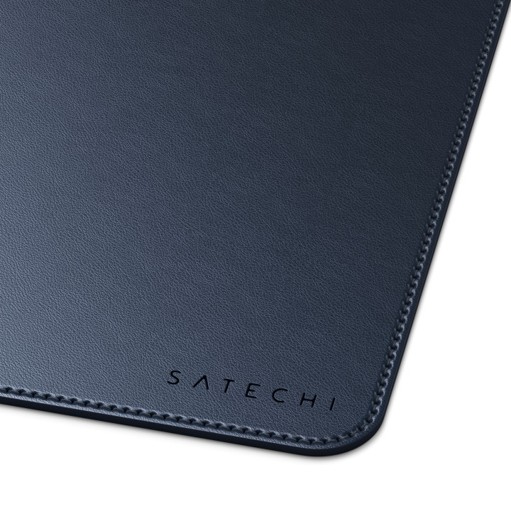 Подложка за бюро Satechi Vegan-Leather Premium, 58.4 x 31.1 cm, синя - ST-LPDMB - 4