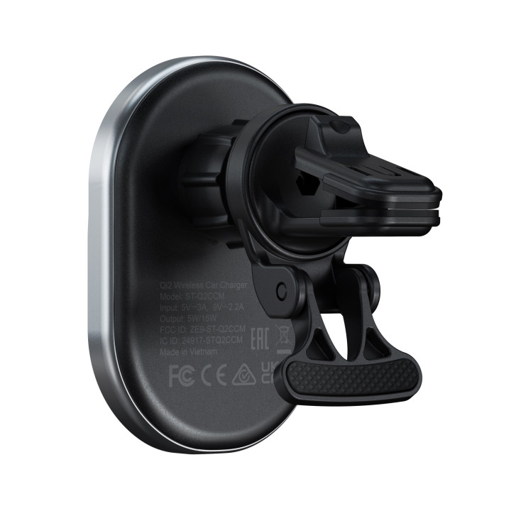 Безжично зарядно за кола Satechi Qi2, Space Gray - ST-Q2CCM - 9