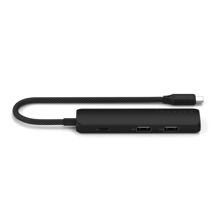 Дикинг станция Satechi Slim Multiport, 4-in-1, 4K HDMI, Black - ST-P4SK - 5