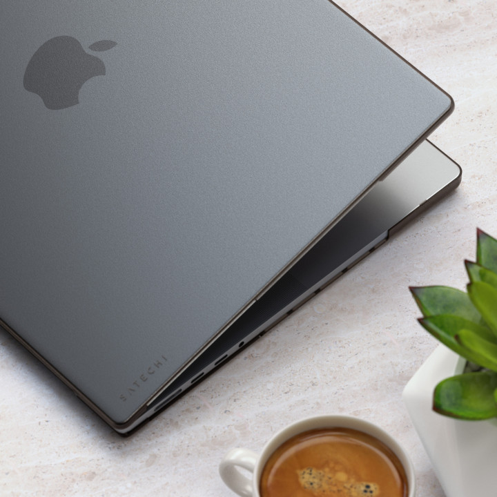 Твърд калъф Satechi Eco Hardshell за MacBook Pro 16", тъмен - ST-MBP16DR - 2