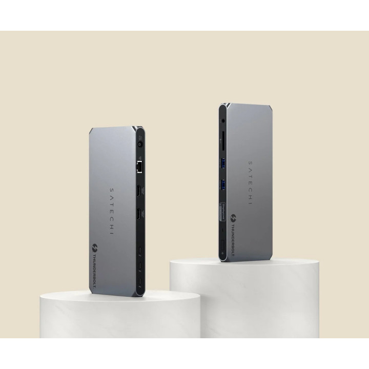 Докинг станция Satechi Thunderbolt 4 Multi-Display, Thunderbolt 4, няколко дисплея - ST-DT4MDM-EU - 13