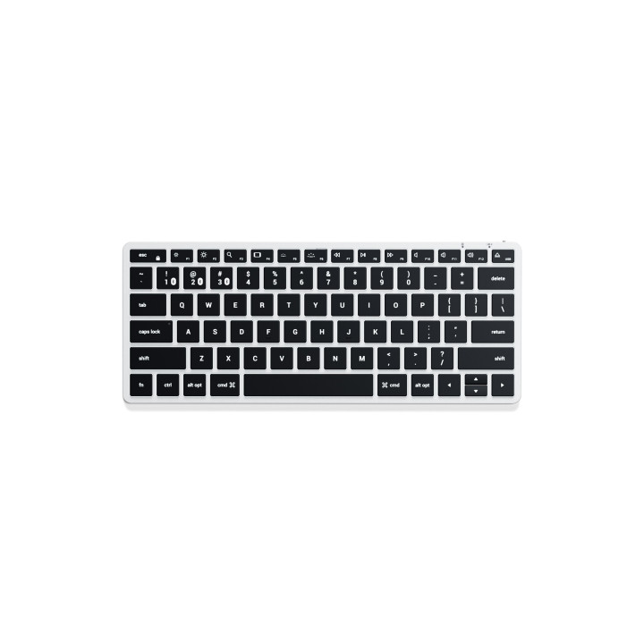 Bluetooth клавиатура Satechi Slim X1, US layout, сребрист - ST-BTSX1S - 1