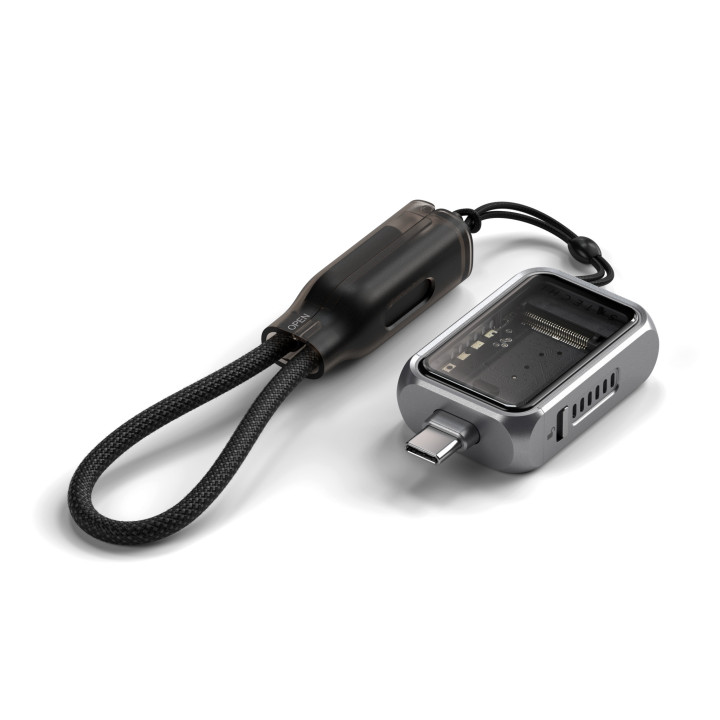 Кутия за SSD Satechi Mini, NVMe M.2 2230, USB-C, Space Gray - ST-E2230M - 1