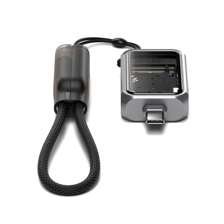 Кутия за SSD Satechi Mini, NVMe M.2 2230, USB-C, Space Gray - ST-E2230M - 14