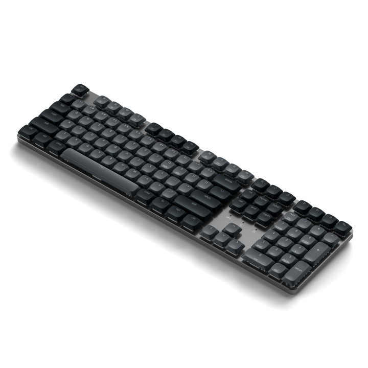 Bluetooth механична нископрофилна клавиатура Satechi SM3 Slim, подсветка, US layout, Dark - ST-KSM3DK-EN - 1