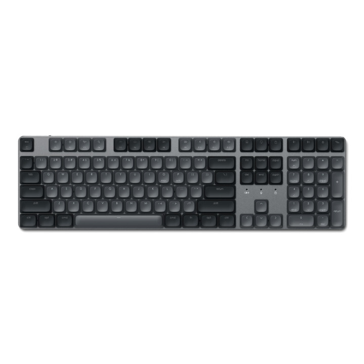 Bluetooth механична нископрофилна клавиатура Satechi SM3 Slim, подсветка, US layout, Dark - ST-KSM3DK-EN - 4