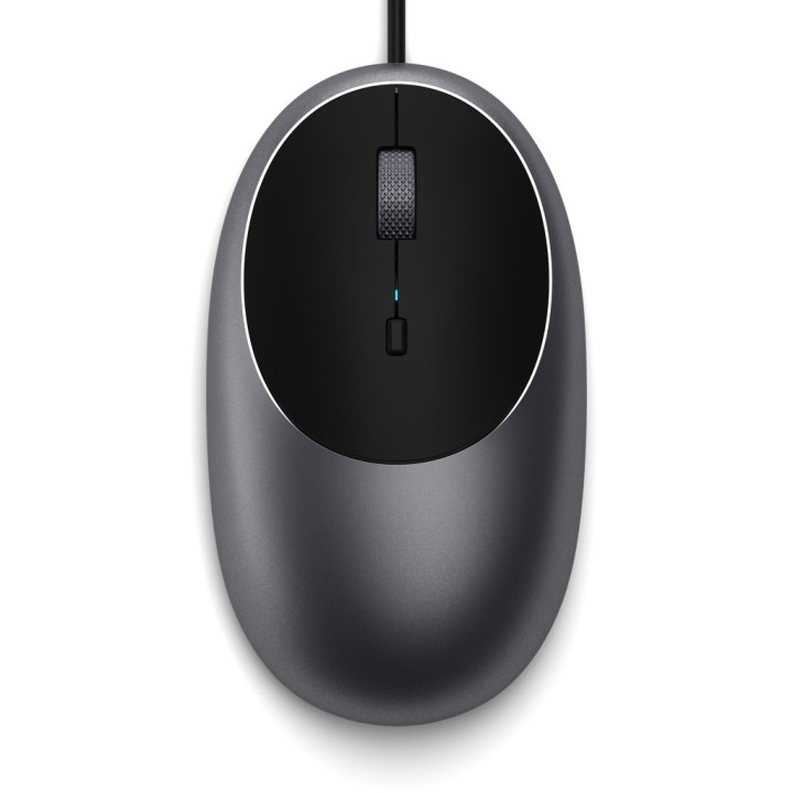 Мишка Satechi C1, USB-C кабелна, Space Grey - ST-AWUCMM - 3