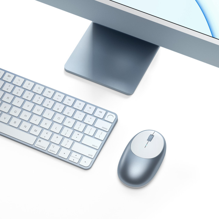 Безжична Bluetooth мишка Satechi M1, син цвят - ST-ABTCMB - 4