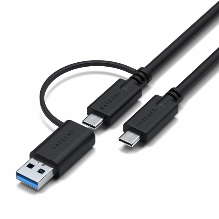 Докинг станция Satechi Aluminium 4K Display, 3x 4K/60Hz, 2x DisplayPort 1.4, 3x HDMI, 1x USB-C 3.1 Gen2, 1x USB-C 3.0, 1x USB 3.