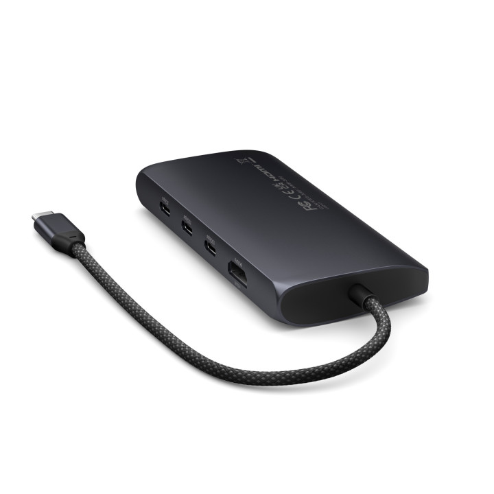 USB-C хъб Satechi MultiPort Adapter 8K, Ethernet, HDMI, V3, Midnight - ST-P8KED - 7